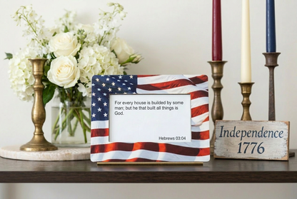 LIMITED EDITION: America's 250th Birthday Bible Clock