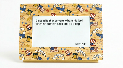 LIMITED EDITION: America's 250th Birthday Bible Clock